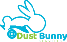 Dust Bunny Cleaning Services | Commercial, Childcare, Medical, Body Corporate, and Builders Clean Logo